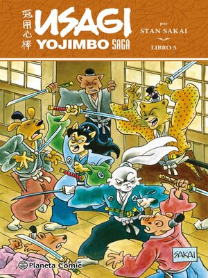 cover image of Usagi Yojimbo Saga nº 05